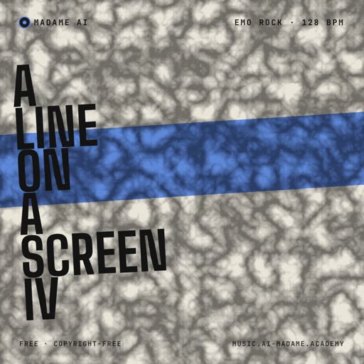 A Line on a Screen IV — free emo rock music cover
