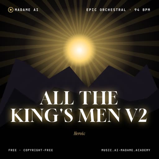All the King's Men V2 — free epic orchestral music cover