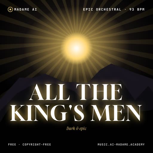 All the King's Men — free epic orchestral music cover