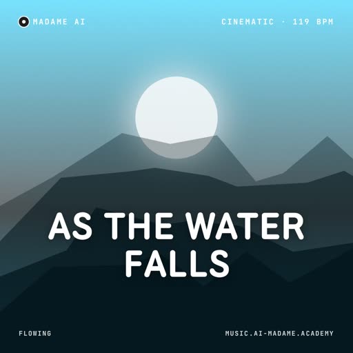 As the Water Falls — free cinematic music cover