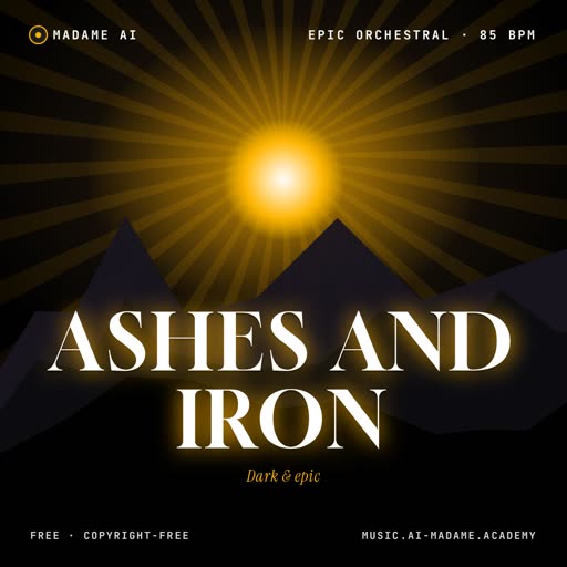 Ashes and Iron — free epic orchestral music cover