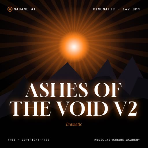 Ashes of the Void V2 — free cinematic music cover