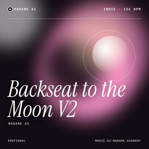 Backseat to the Moon V2 — free indie music cover