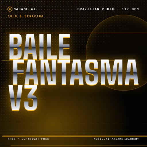 Baile Fantasma V3 — free brazilian phonk music cover