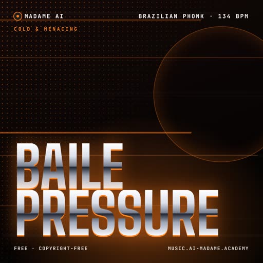 Baile Pressure — free brazilian phonk music cover