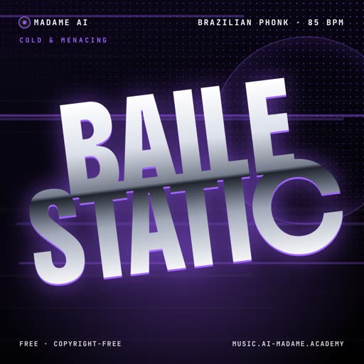 Baile Static — free brazilian phonk music cover