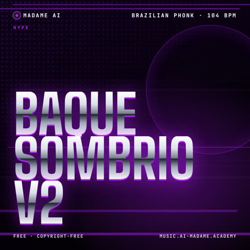 Baque Sombrio V2 — free brazilian phonk music cover