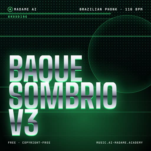 Baque Sombrio V3 — free brazilian phonk music cover
