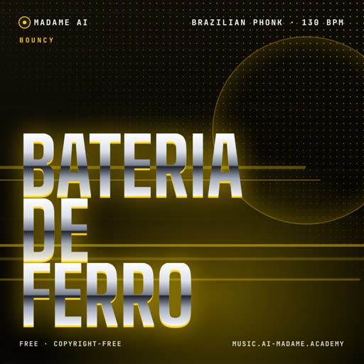 Bateria de Ferro — free brazilian phonk music cover