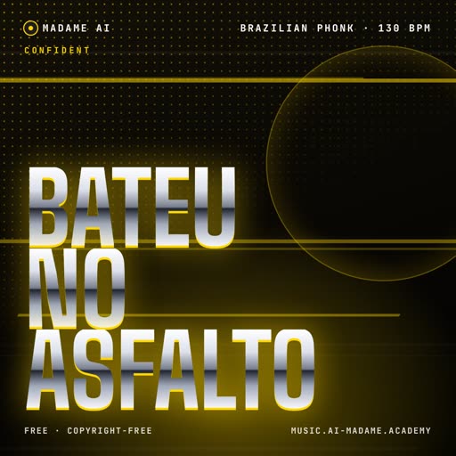 Bateu no Asfalto — free brazilian phonk music cover