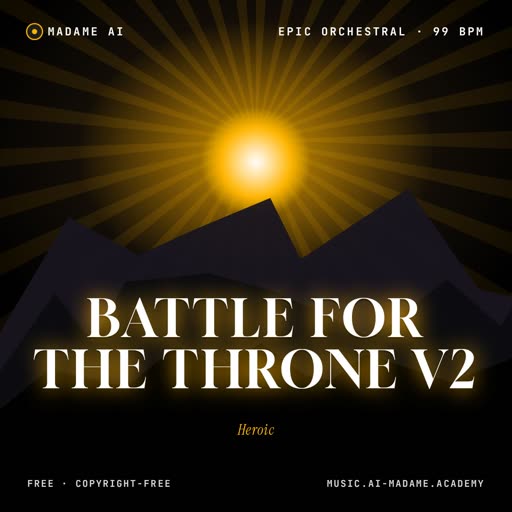 Battle for the Throne V2 — free epic orchestral music cover