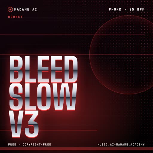 Bleed Slow V3 — free phonk music cover