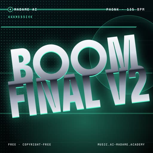 Boom Final V2 — free phonk music cover