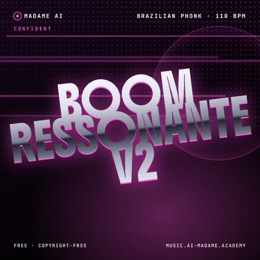 Boom Ressonante V2 — free brazilian phonk music cover