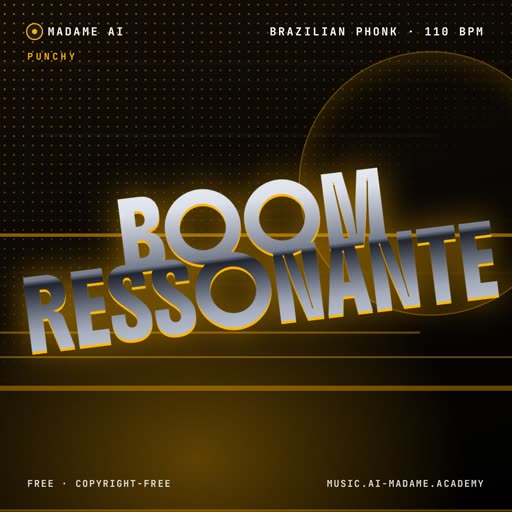 Boom Ressonante — free brazilian phonk music cover