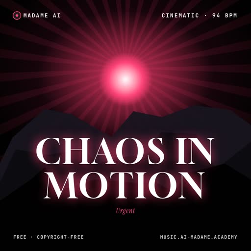 Chaos in Motion — free cinematic music cover