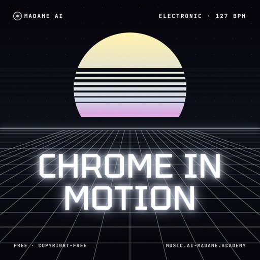Chrome in Motion — free electronic music cover