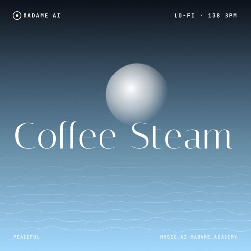 Coffee Steam — free lo-fi music cover