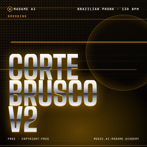 Corte Brusco V2 — free brazilian phonk music cover