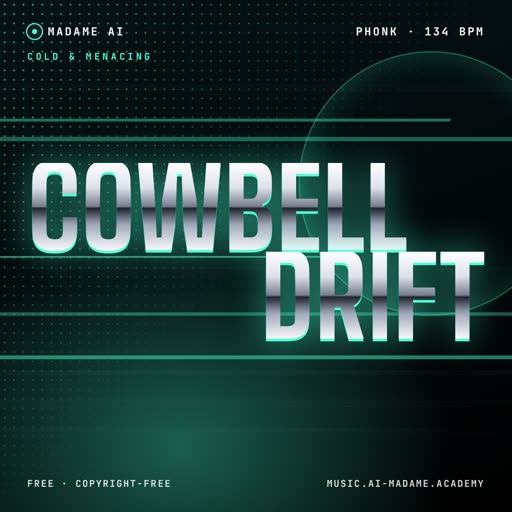 Cowbell Drift — free phonk music cover