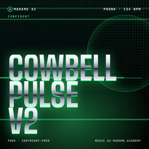 Cowbell Pulse V2 — free phonk music cover