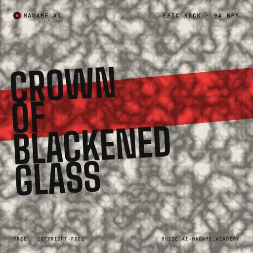 Crown of Blackened Glass — free epic rock music cover