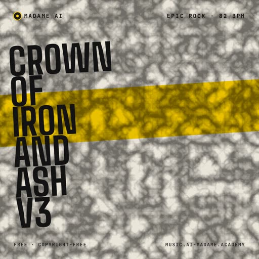Crown of Iron and Ash V3 — free epic rock music cover