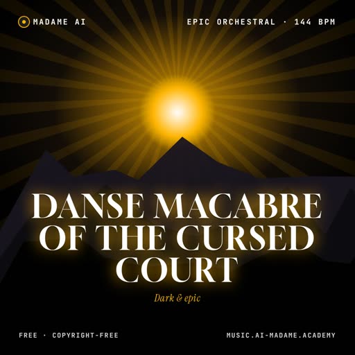 Danse Macabre of the Cursed Court — free epic orchestral music cover