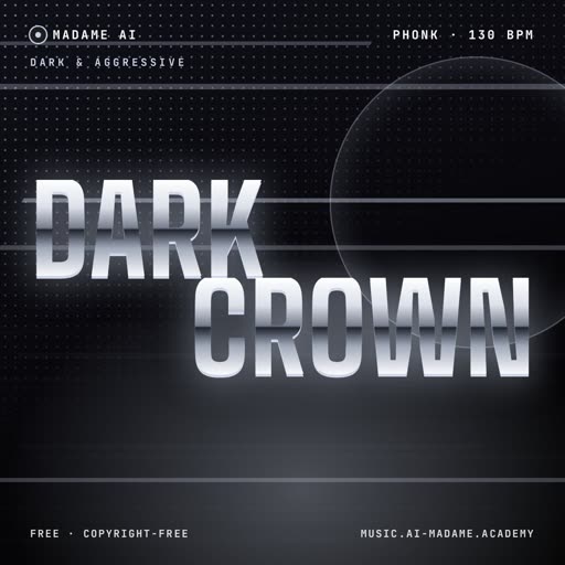Dark Crown — free phonk music cover