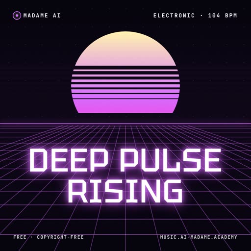Deep Pulse Rising — free electronic music cover