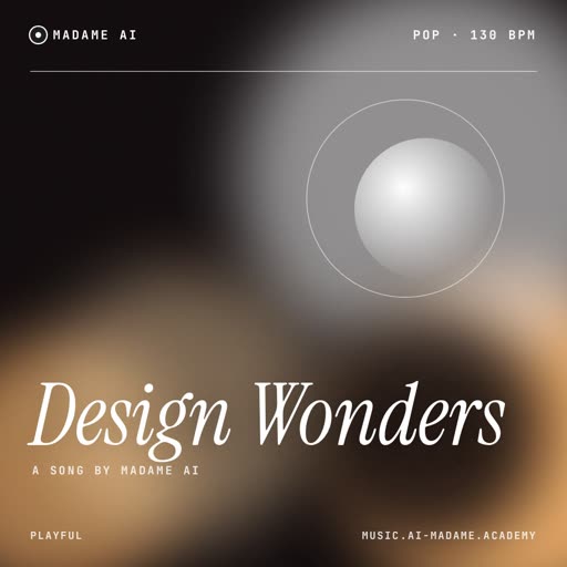 Design Wonders — free pop music cover