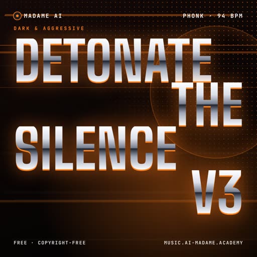 Detonate the Silence V3 — free phonk music cover