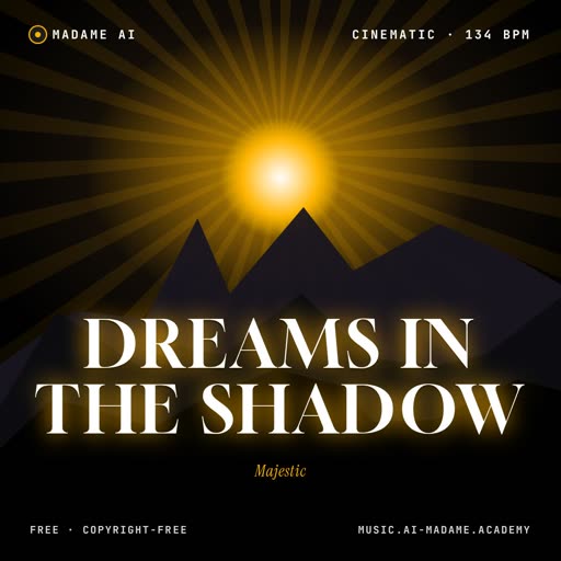 Dreams in the Shadow — free cinematic music cover