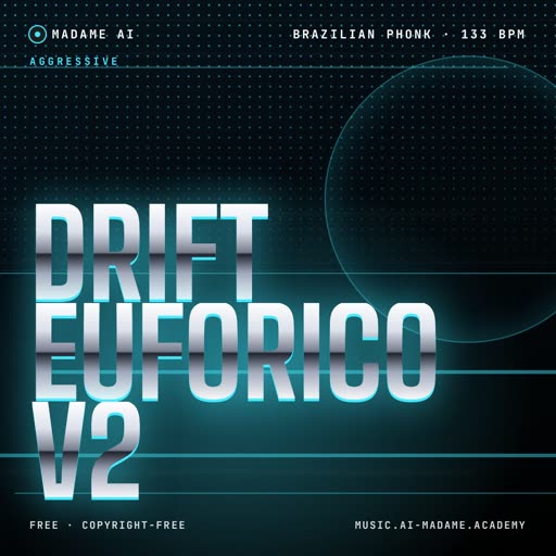 Drift Eufórico V2 — free brazilian phonk music cover