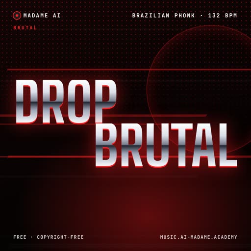 Drop Brutal — free brazilian phonk music cover