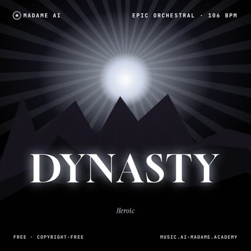 Dynasty — free epic orchestral music cover