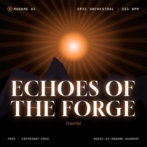 Echoes of the Forge — free epic orchestral music cover