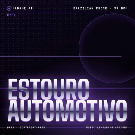 Estouro Automotivo — free brazilian phonk music cover