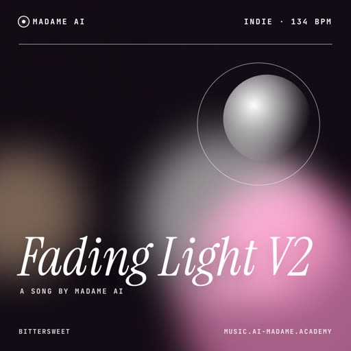 Fading Light V2 — free indie music cover
