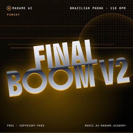 Final Boom V2 — free brazilian phonk music cover