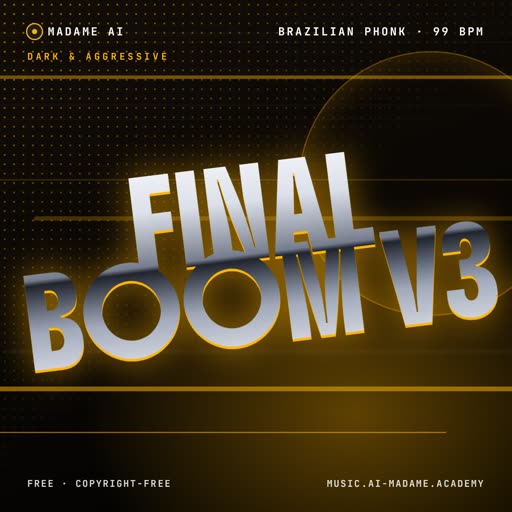 Final Boom V3 — free brazilian phonk music cover