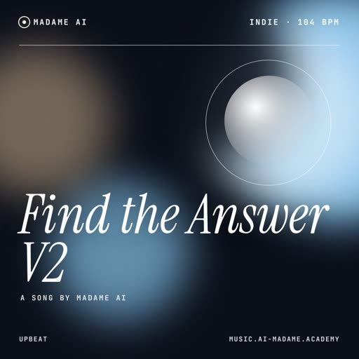 Find the Answer V2 — free indie music cover