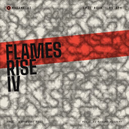Flames Rise IV — free epic rock music cover