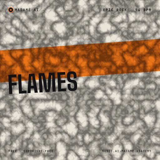 Flames — free epic rock music cover
