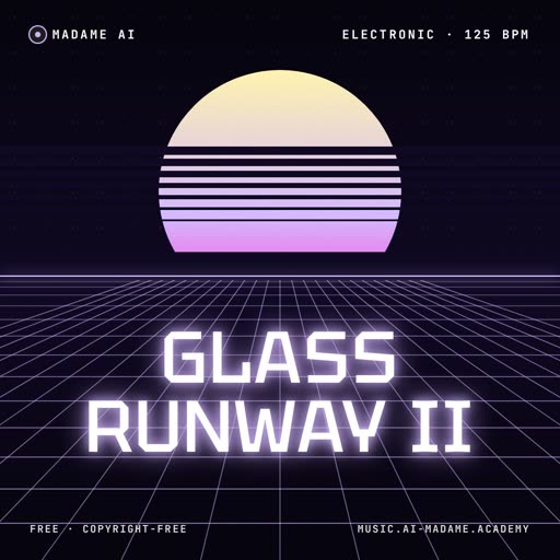Glass Runway II — free electronic music cover