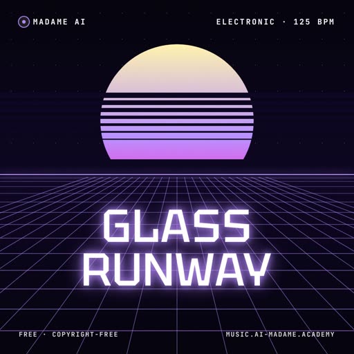 Glass Runway — free electronic music cover