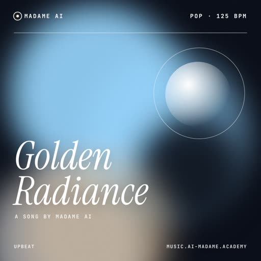 Golden Radiance — free pop music cover