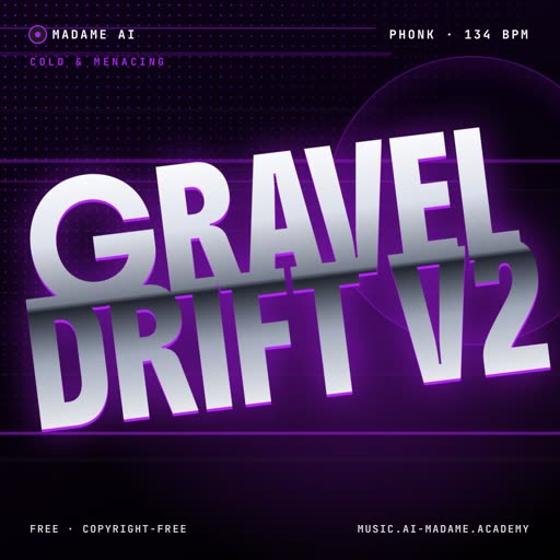 Gravel Drift V2 — free phonk music cover