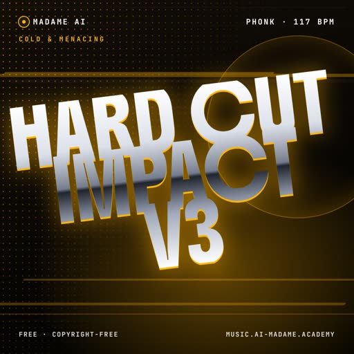 Hard Cut Impact V3 — free phonk music cover
