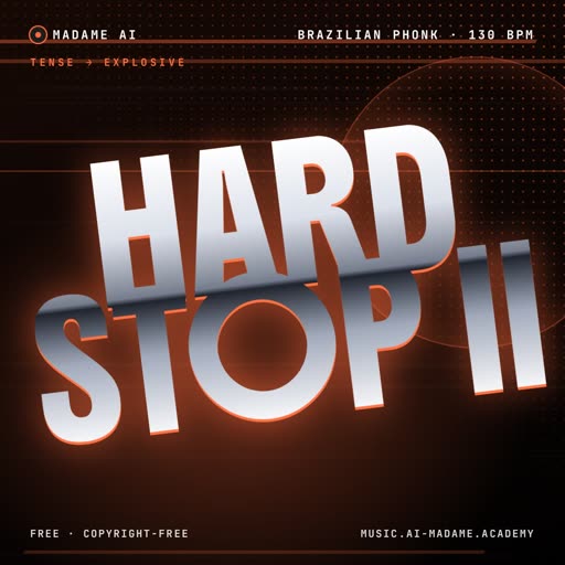 Hard Stop II — free brazilian phonk music cover